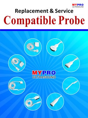 Probe compatible avec les ultrasons pour Logiq S7/E9 Voluson E6/E8 Expert GE RAB4-8-D 4D Convexe